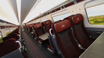 LNER Azuma 1st Class