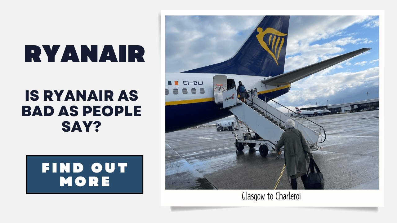 Ryanair Aircraft with Post Title