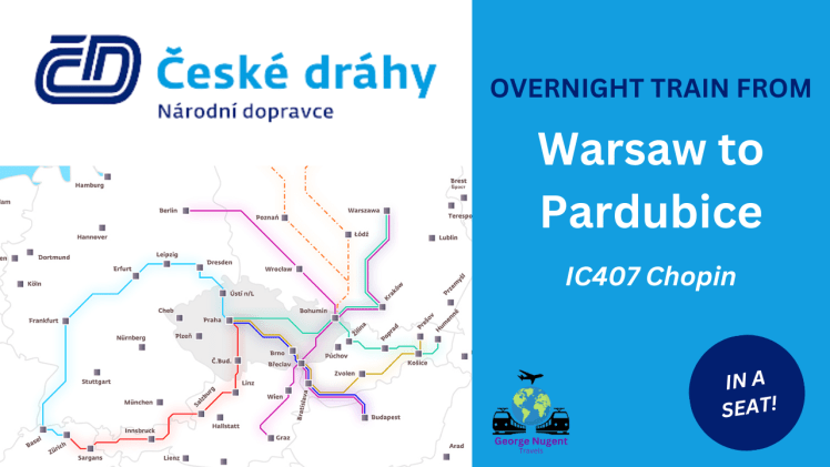 Ceske Drahy – A Seat From Warsaw To&nbsp;Pardubice